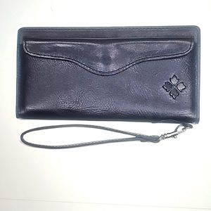 PATRICIA NASH VALENTIA SMOOTH LEATHER WALLET. BN